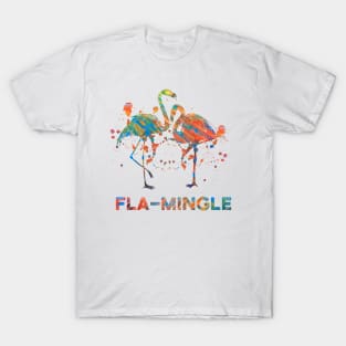 Flamingo - Fla-Mingle T-Shirt